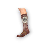 Bucking Brown Performance Socks