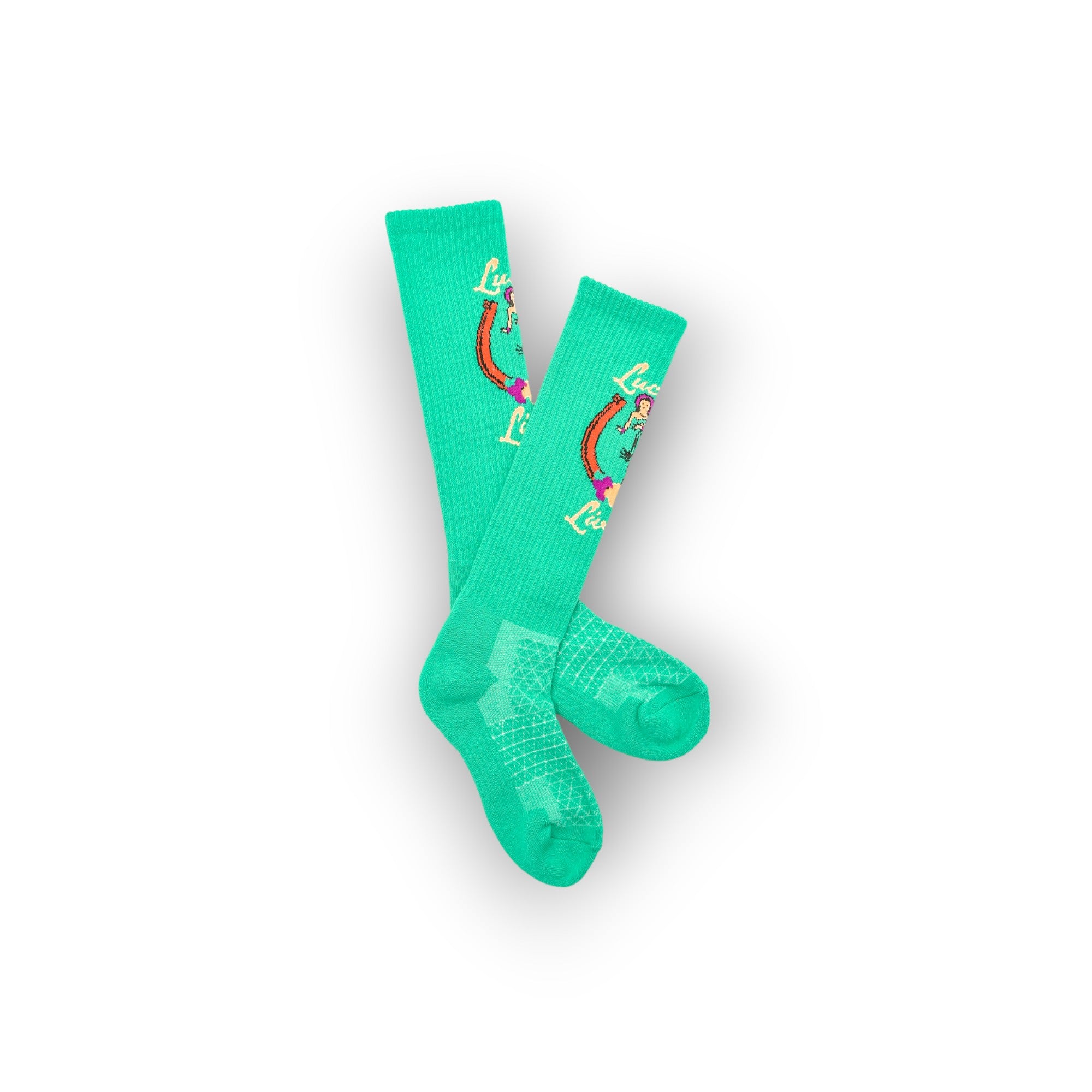 Lucky Living Island Cowgirl Performance Socks