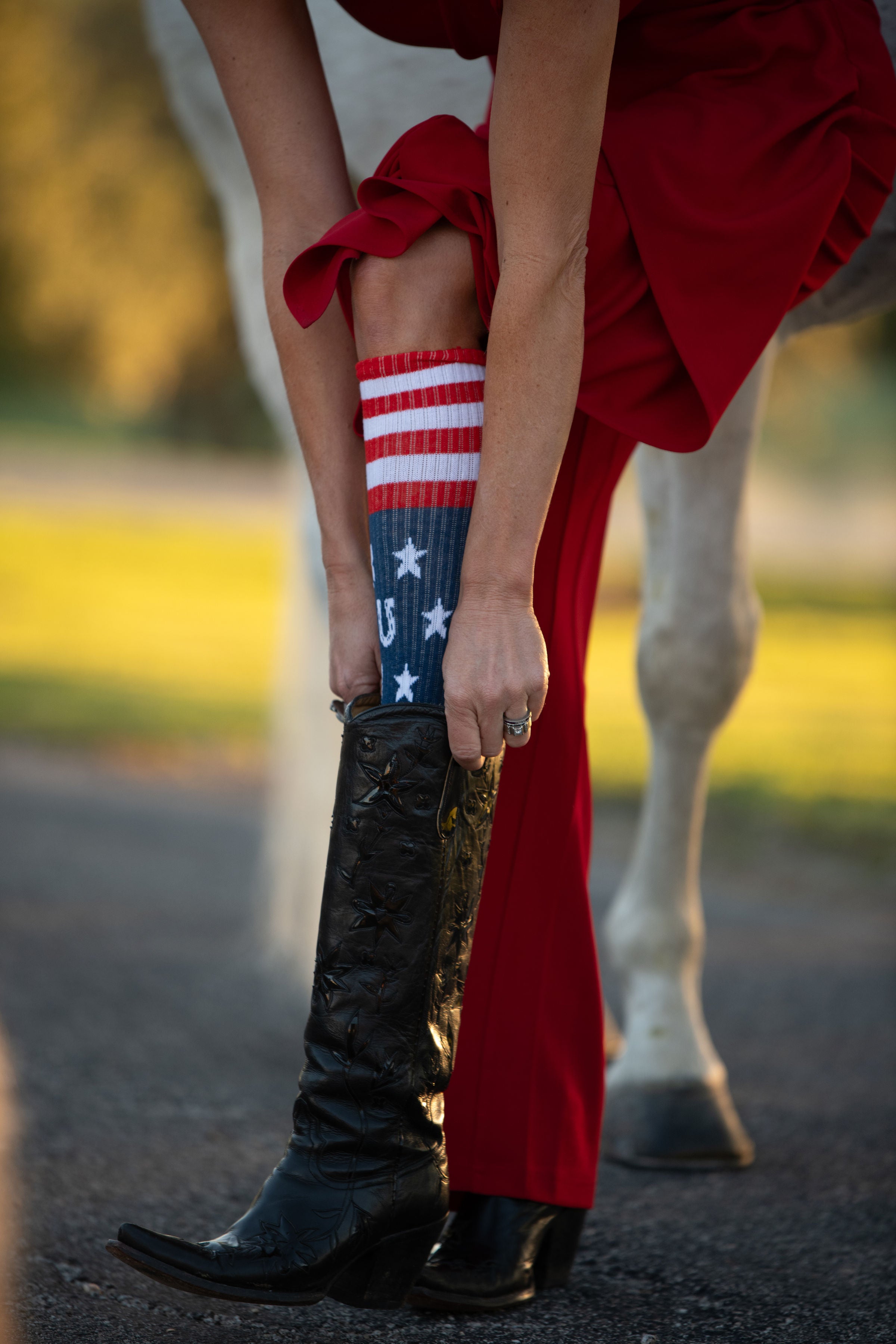 Stars and Stripes Performance Socks