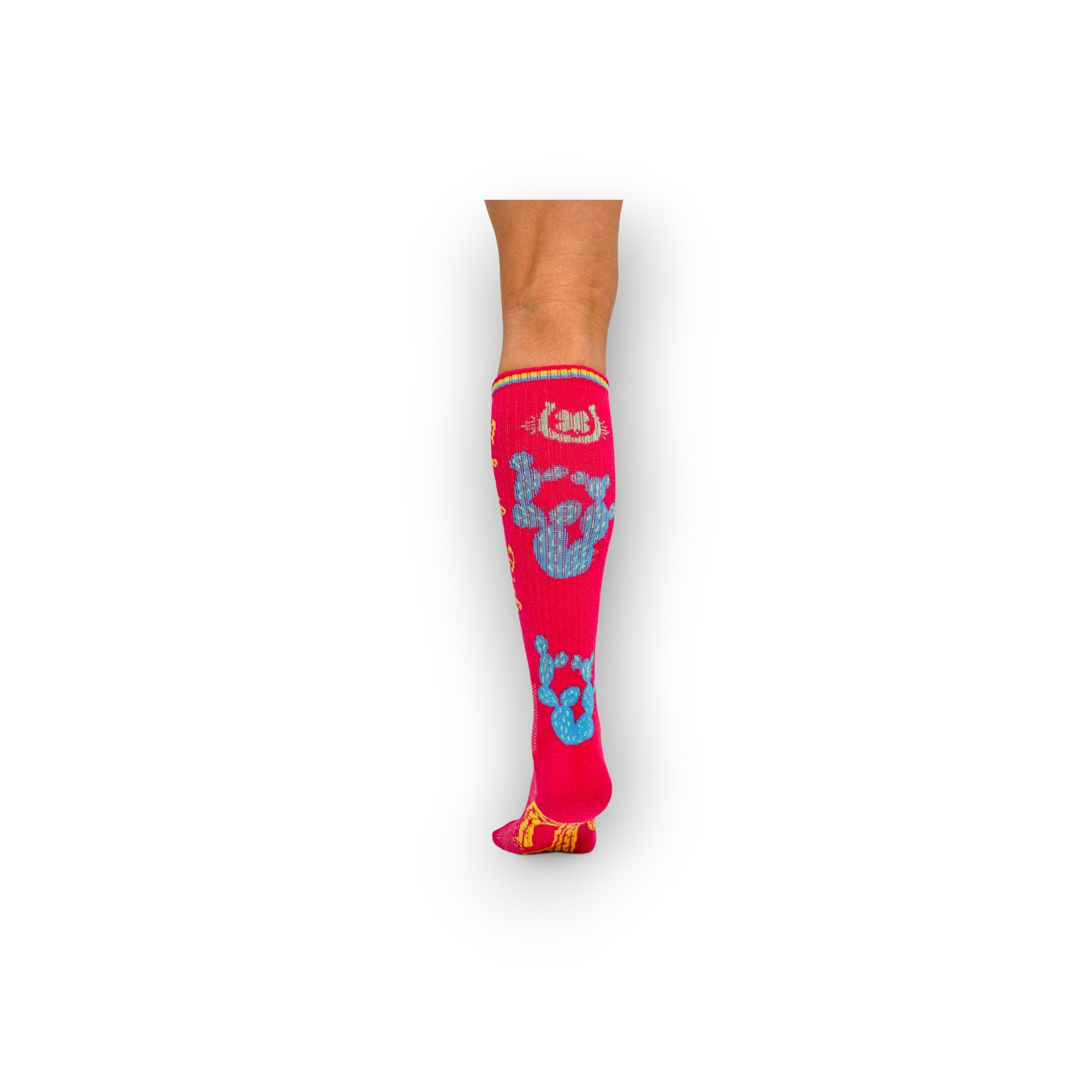 Take The Risk Hot Pink Performance Socks