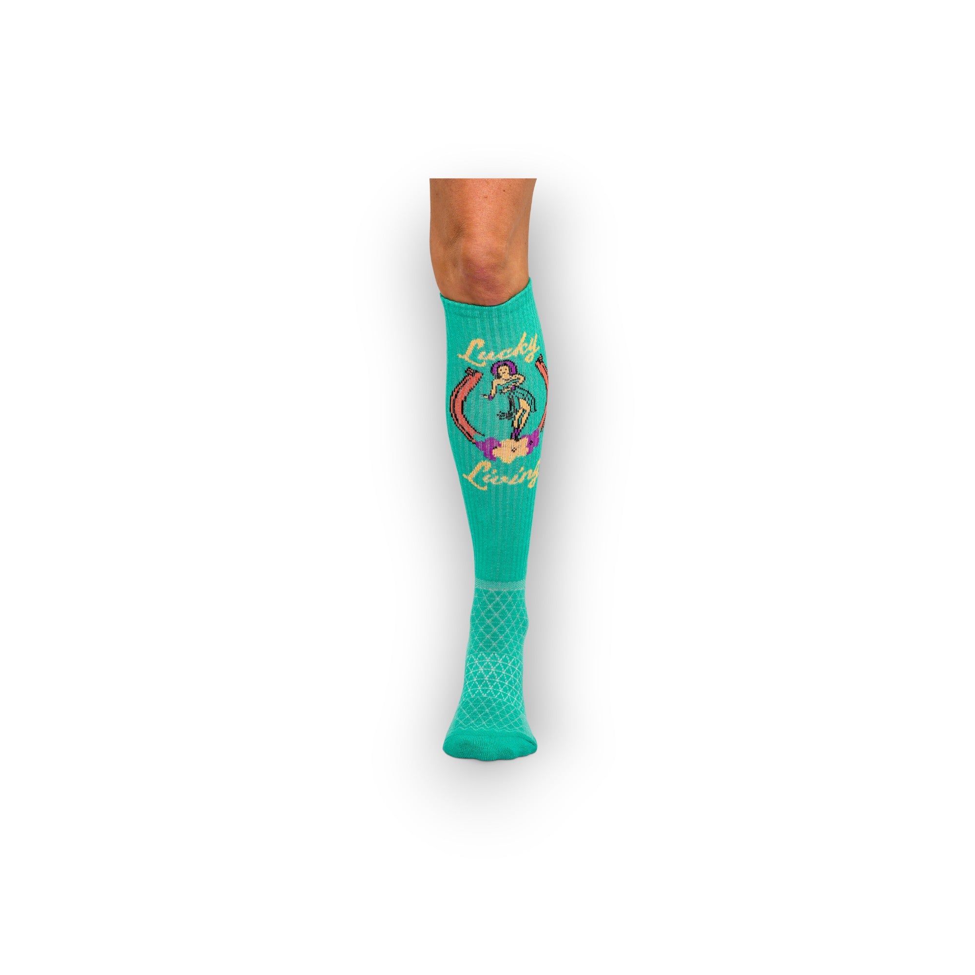 Lucky Living Island Cowgirl Performance Socks