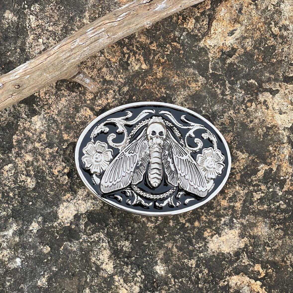 Belt Buckle - Dead Moth