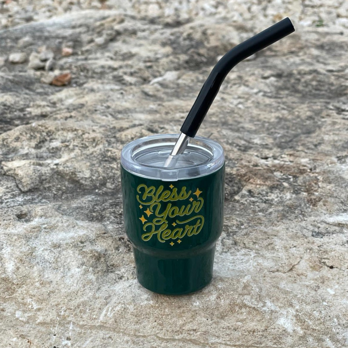 Western-Inspired Fun 3oz Insulated Mini Shot Tumbler - Bless Your Heart