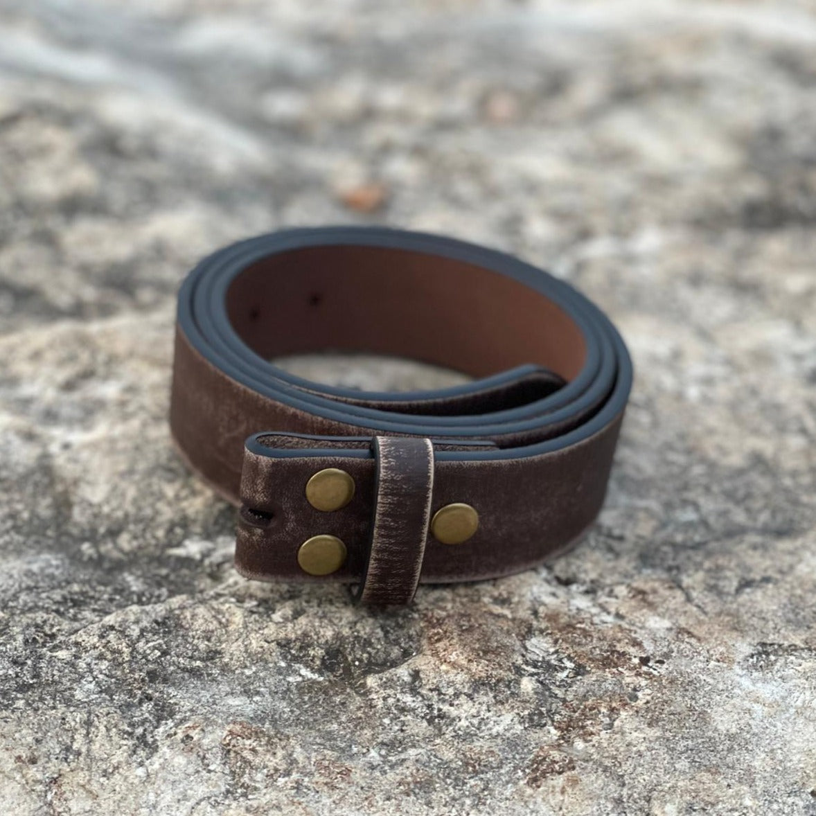 Leather Belt - Brown