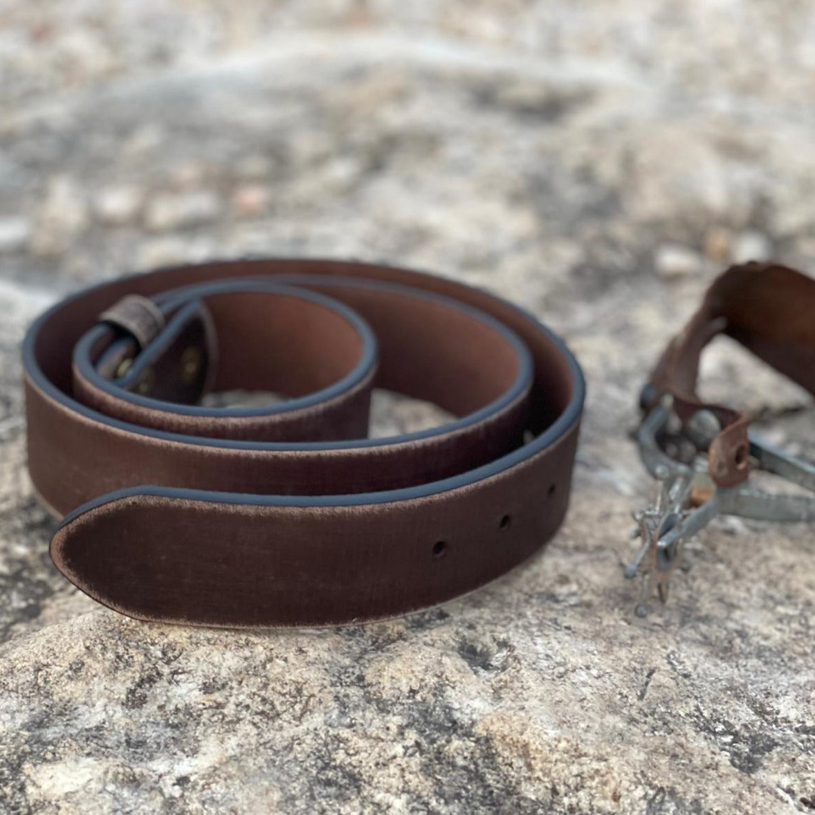 Leather Belt - Brown