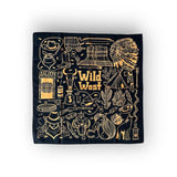 Unisex - Western Bandana - Wild West (Black)