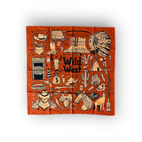 Unisex - Western Bandana - Wild West (Burnt Orange)