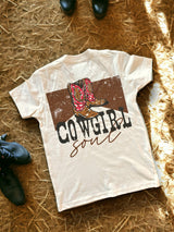 Youth Lightweight Tee - Cowgirl Soul