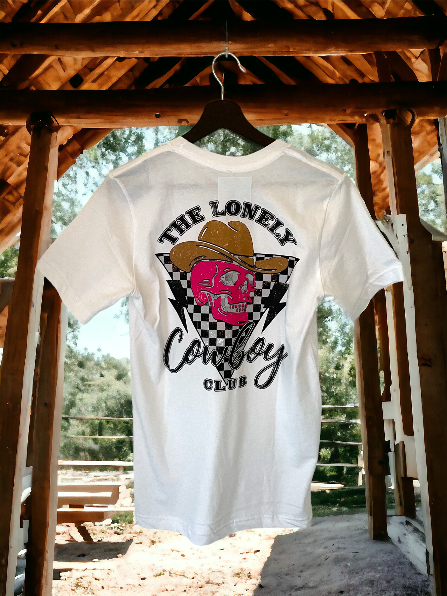 Unisex Lightweight Pocket Tee - Lonely Cowboy Club