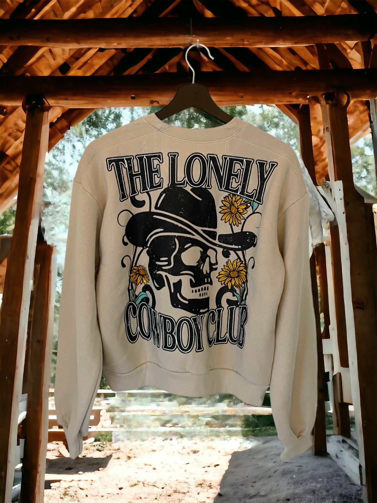 Womens Classic Fit Sweater - Lonely Cowboy Club