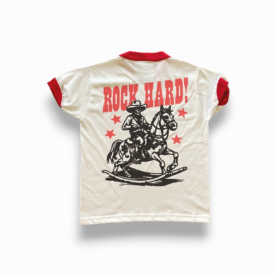 Youth Ringer Tee - Rock Hard