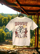 Youth Heavyweight Tee - Howdy Skeleton