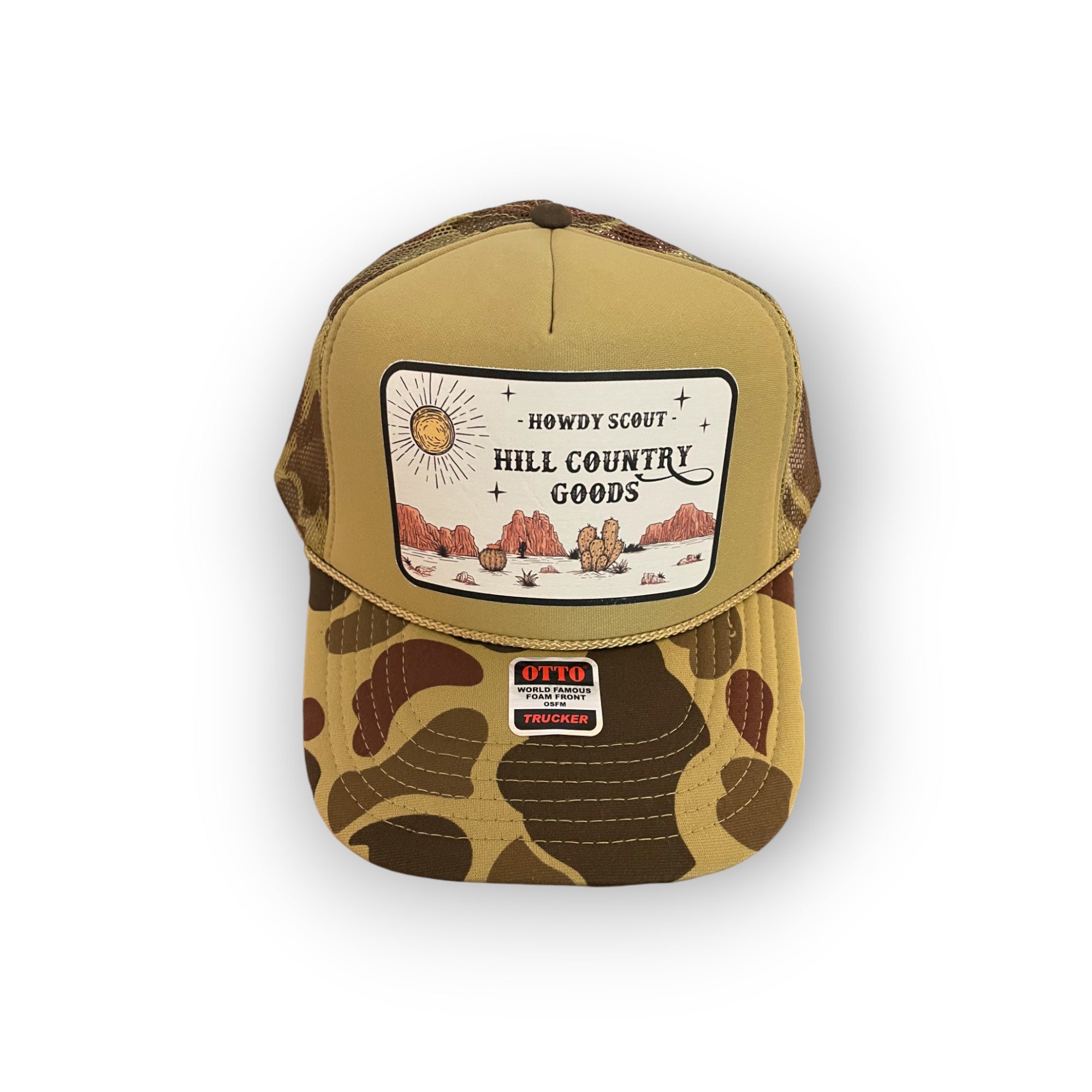 Adult Trucker - Hill Country Goods - Camo