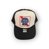 Adult Trucker - Howdy Cowboy - White/Navy