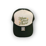 Adult Trucker - Bless Your Heart - Green