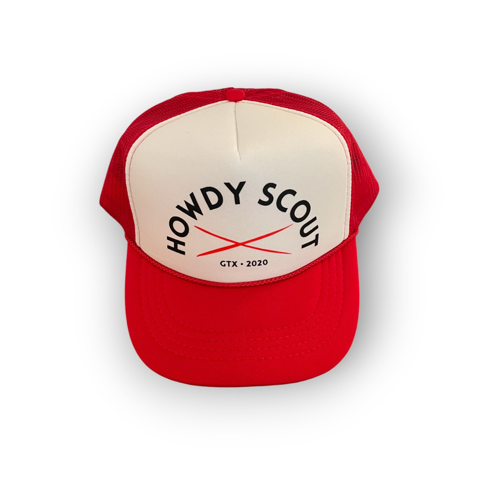 Adult Trucker - Howdy Scout Logo