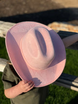 Kids Cattleman Cowboy Hat - Blush