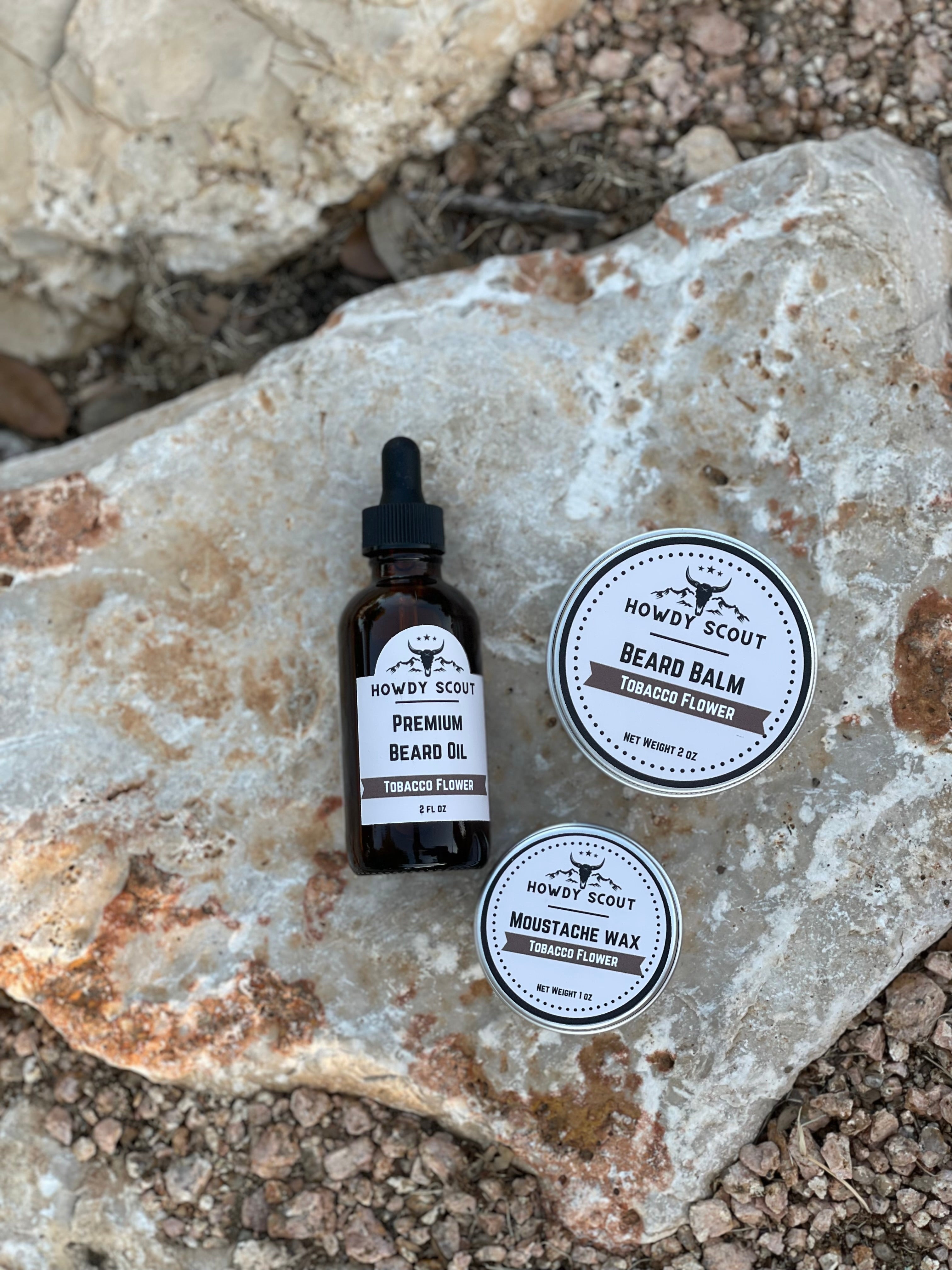 Premium Beard Balm - Tobacco Flower