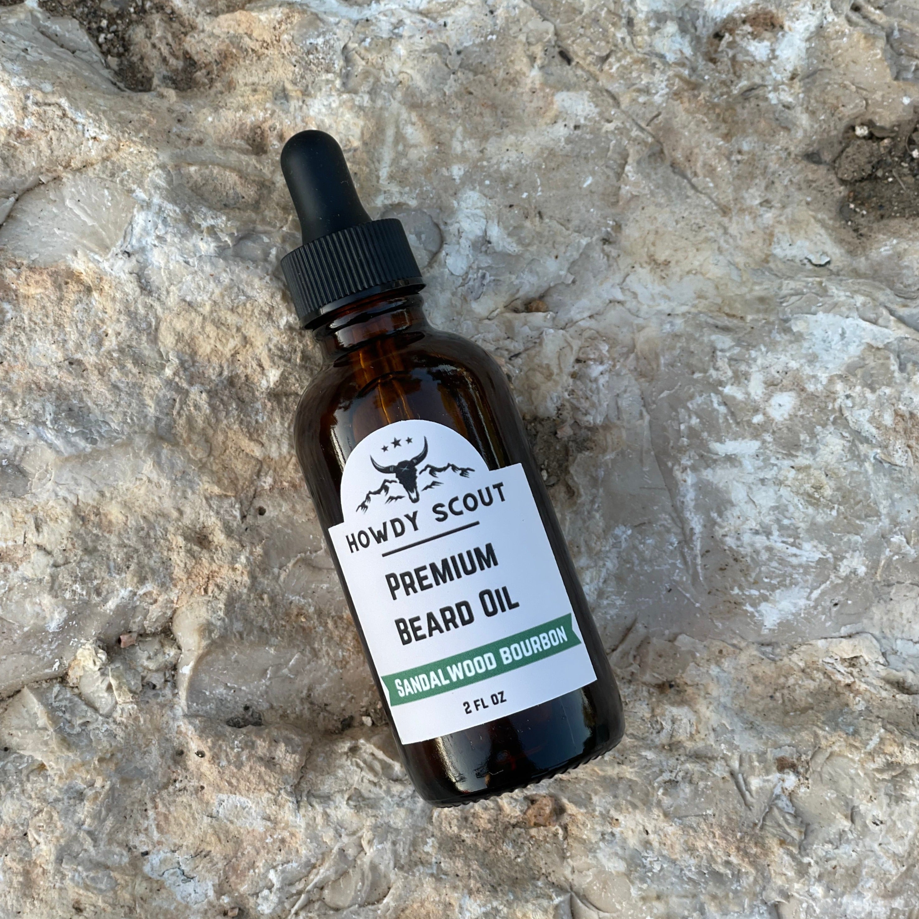 Premium Beard Oil - Sandalwood Bourbon