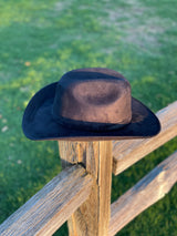 Kids Cattleman Cowboy Hat - Black