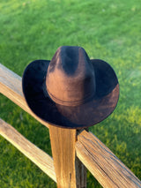 Kids Cattleman Cowboy Hat - Black