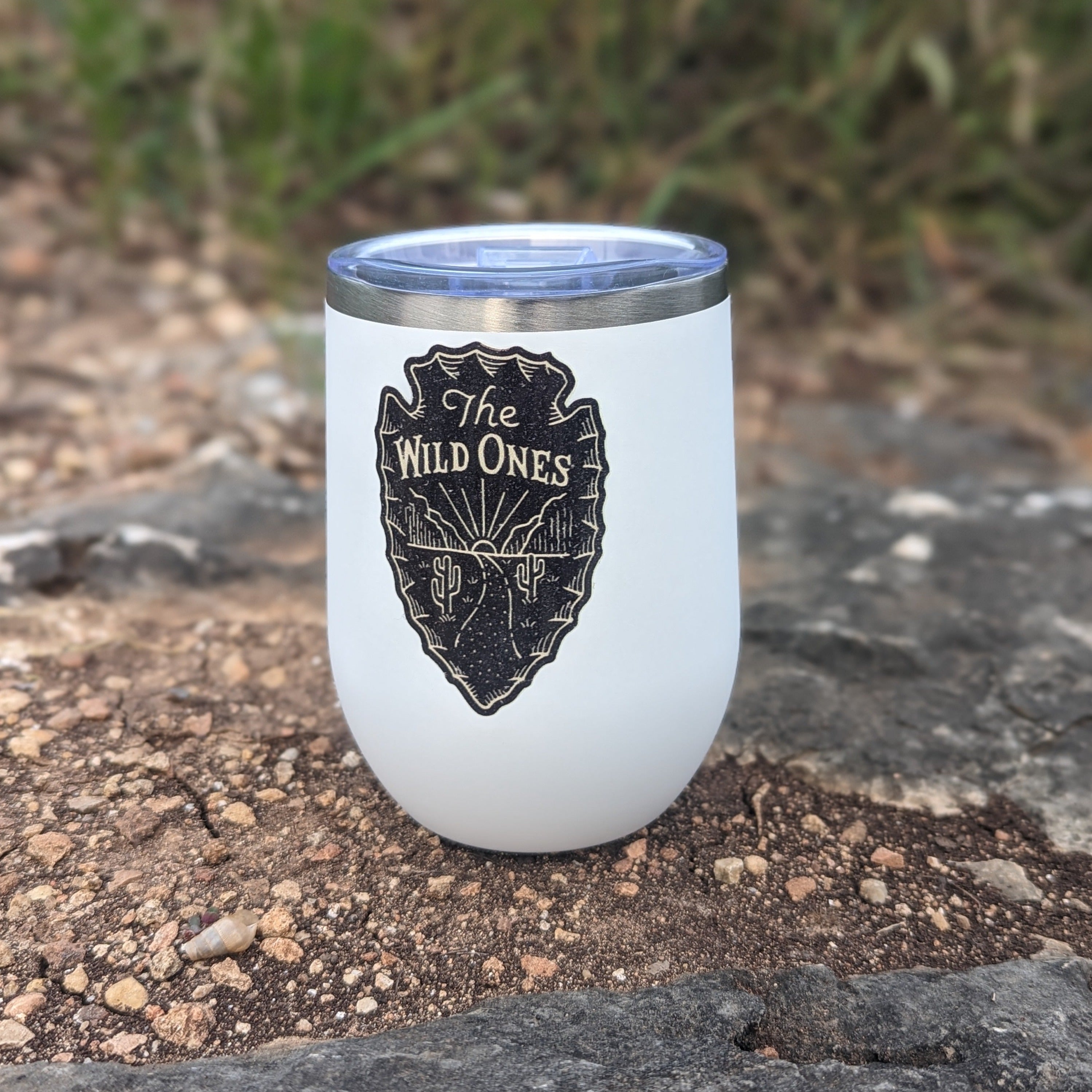 Western-Inspired 12oz Insulated Beer Tumbler - The Wild Ones