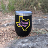 Western-Inspired 12oz Insulated Beer Tumbler - Texas Honey