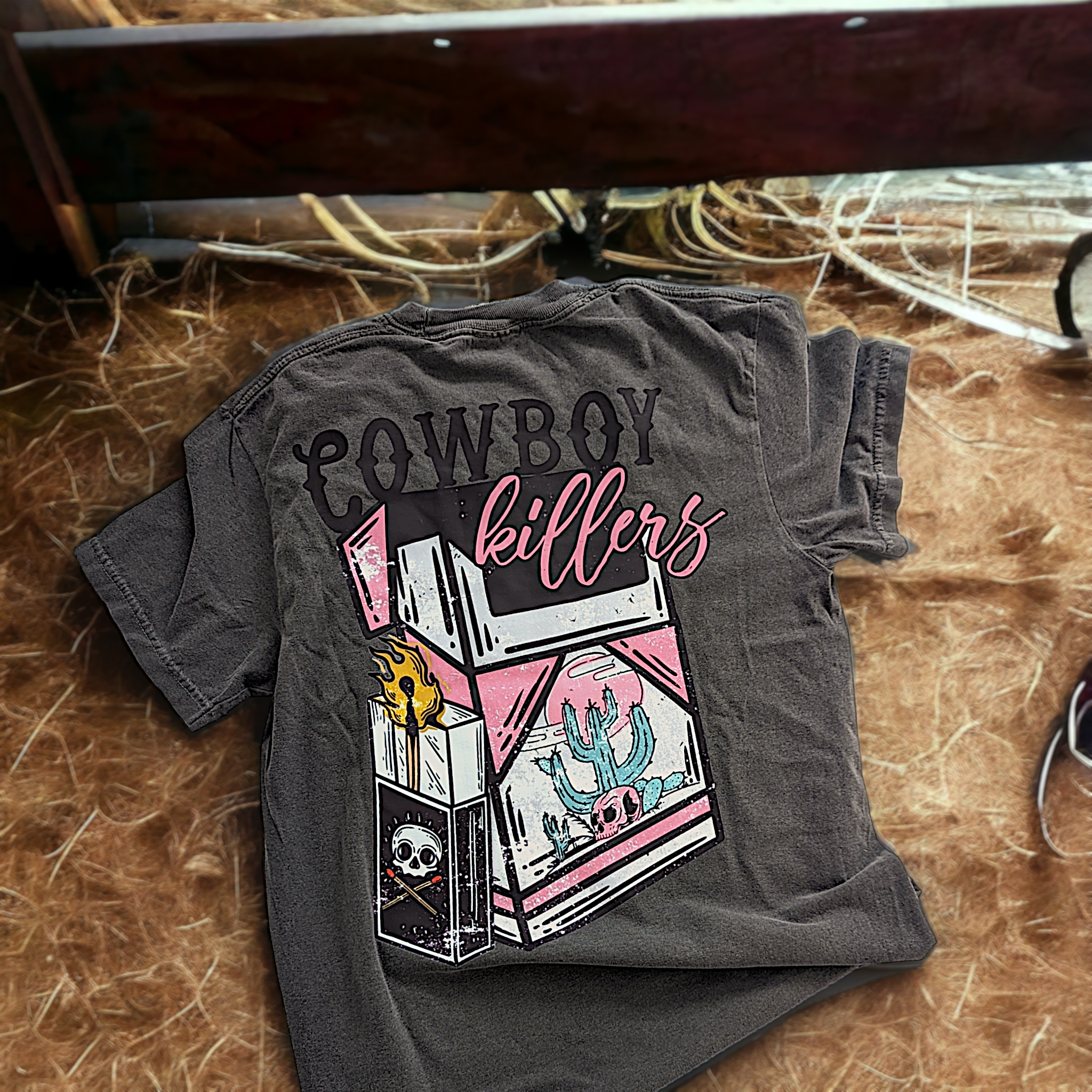 Unisex Heavyweight Tee - Cowboy Killers