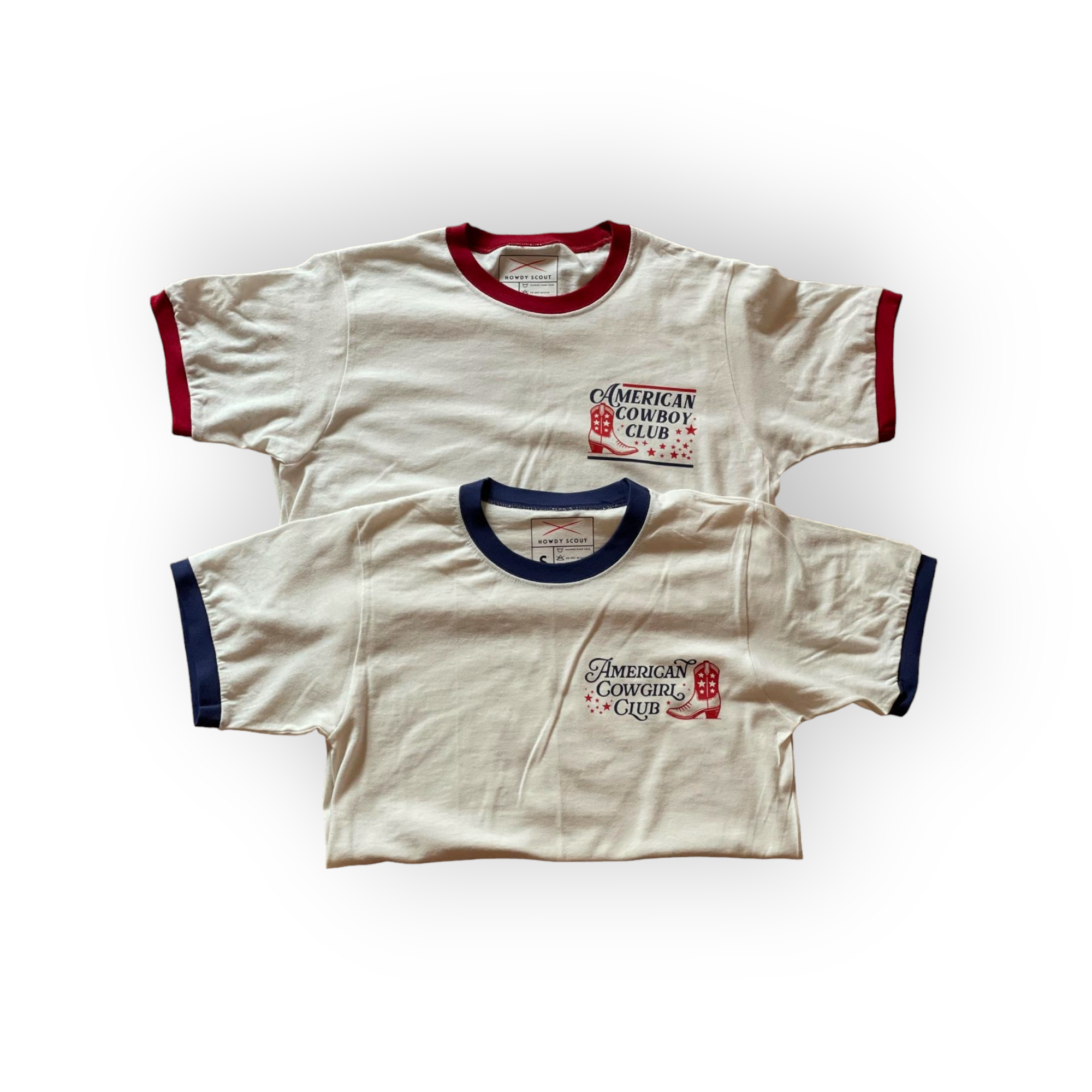 Unisex Vintage Ringer - American Cowgirl Club