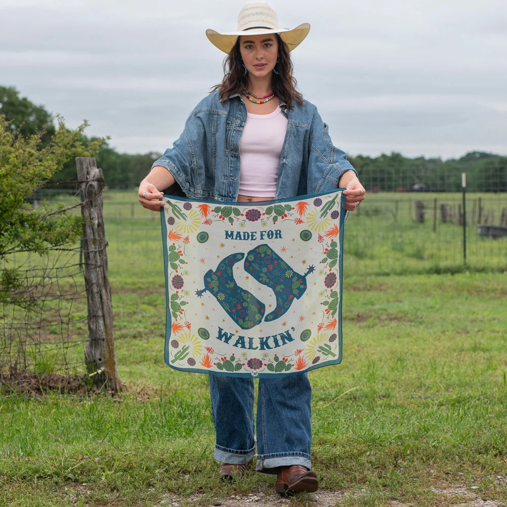 Unisex - Western Bandana - Made for Walkin'