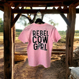 Youth Heavyweight Tee - Rebel Cowgirl