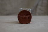 Leather Coaster: Whiskey Blooded - Dark Brown