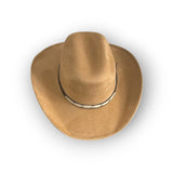 Kids Cattleman Cowboy Hat - Khaki