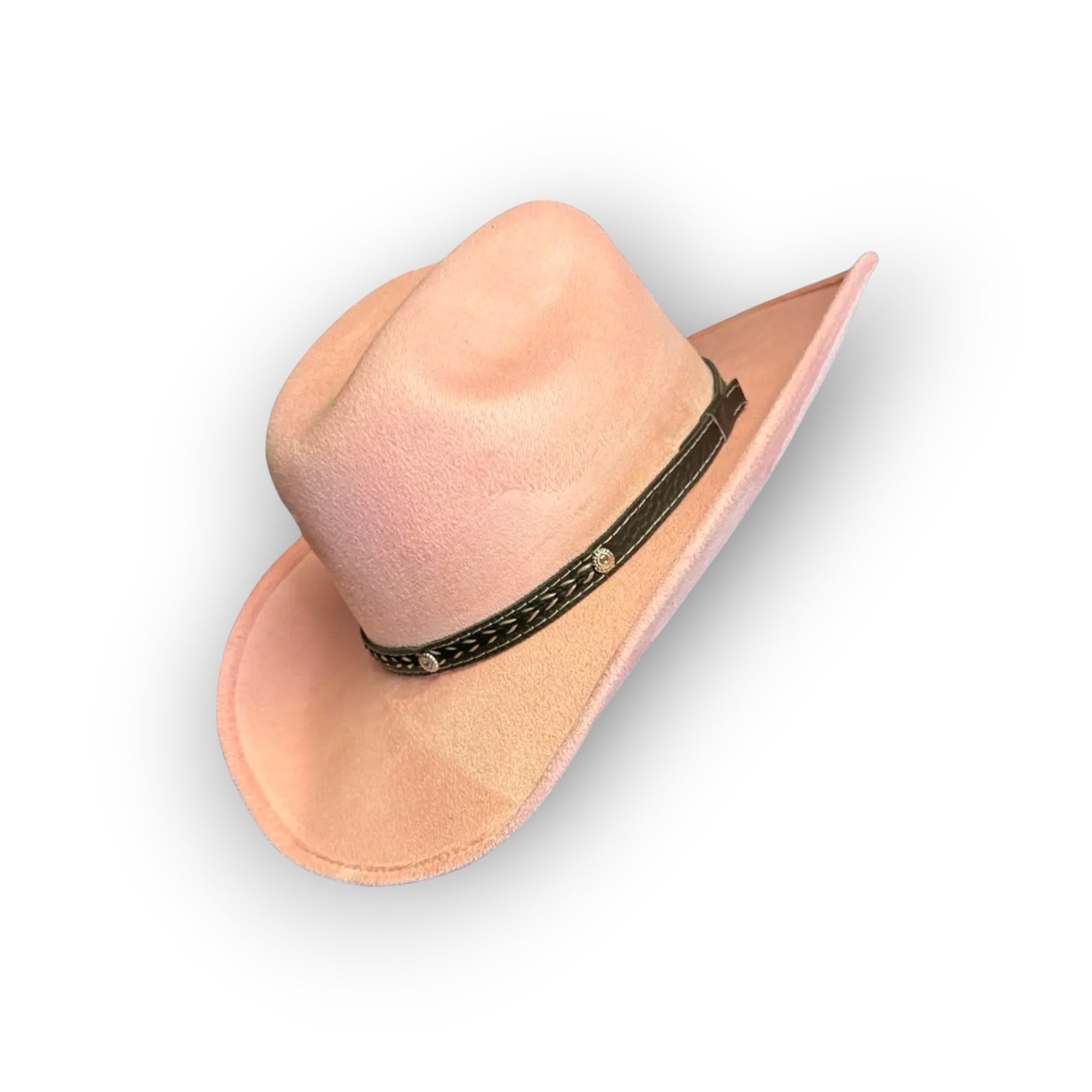 Kids Cattleman Cowboy Hat - Blush